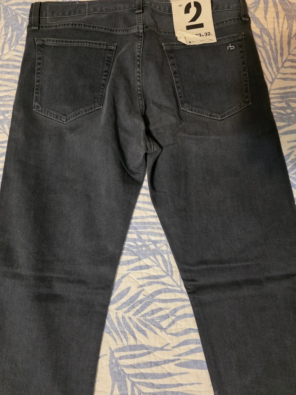 NWT! Rag & Bone Fit 2 Jeans 33wx32l